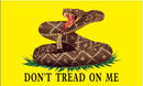 Gadsden Southern Rattle Snake 3'X5' Flag ROUGH TEX® 100D