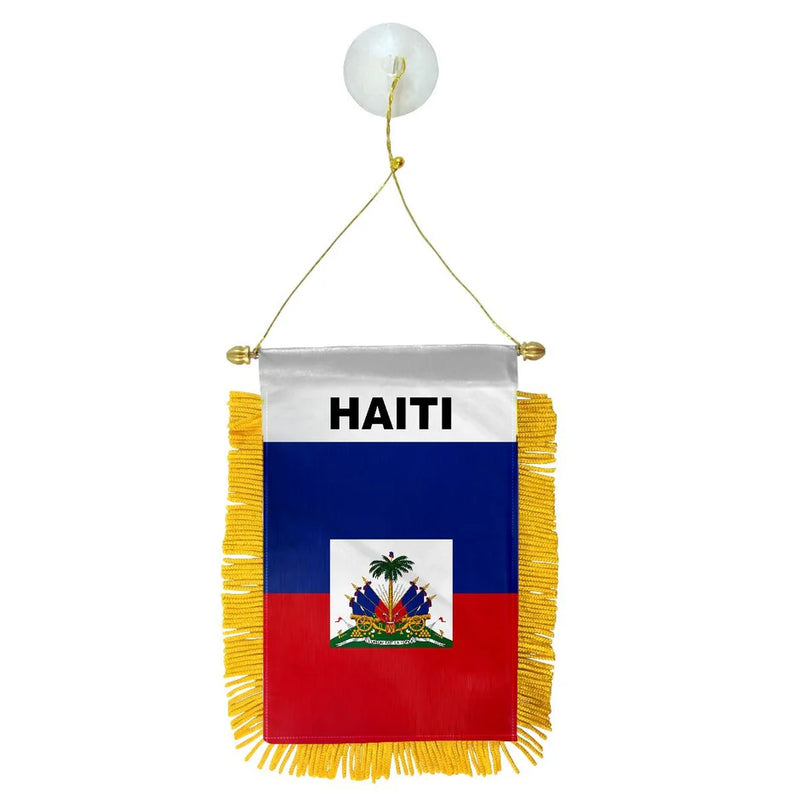 Haiti Flag Mini Banner