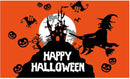 Happy Halloween Witches 3'X5' Flag ROUGH TEX® 100D Pumpkin Party