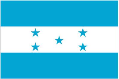 Honduras 2022 12"x18" Double Sided Flag ROUGH TEX® 100D With Grommets