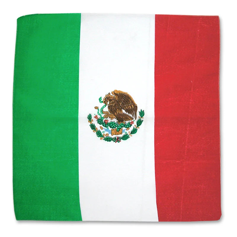 Mexico 22"x22" Cotton Bandana