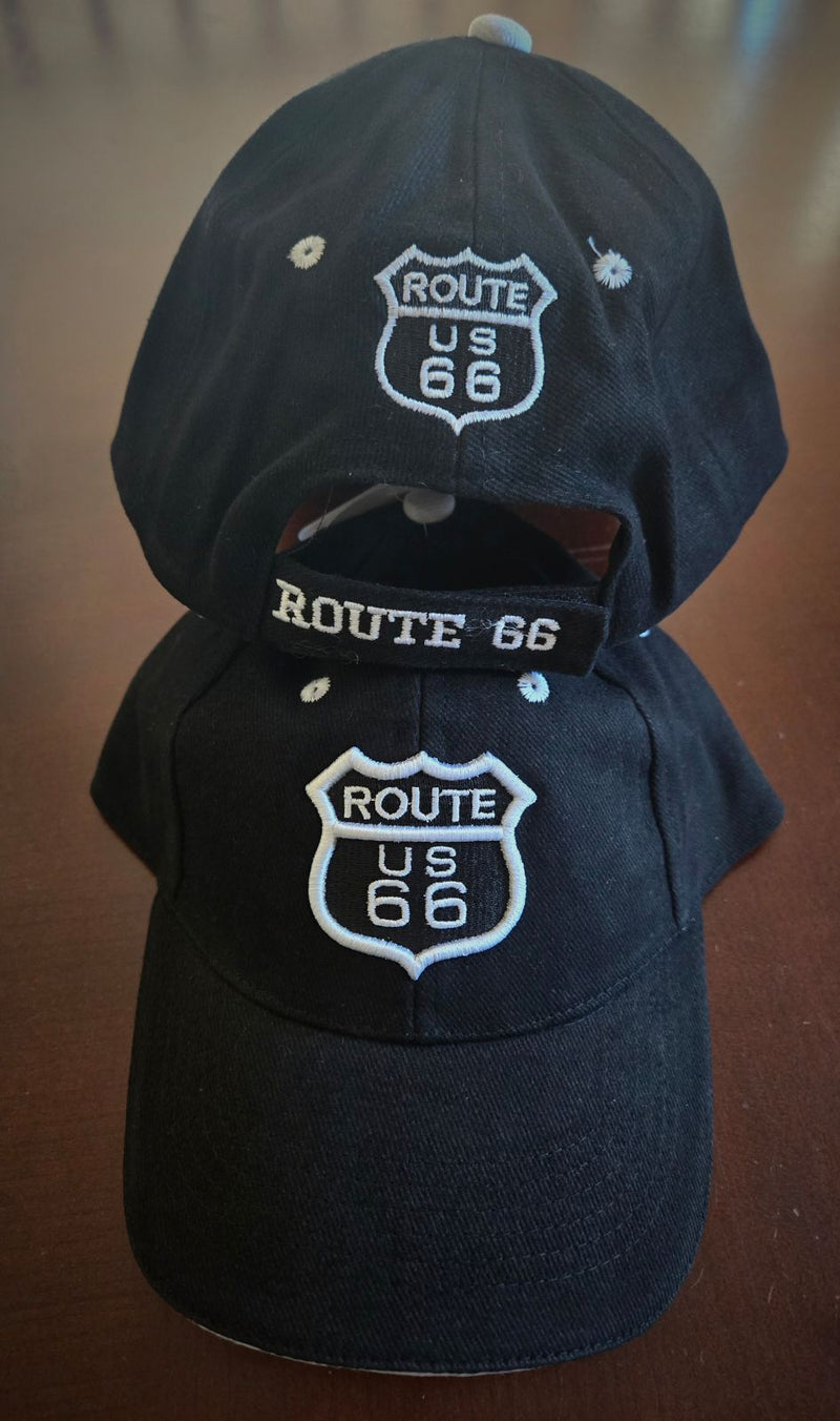 Route 66 Official Black Cap