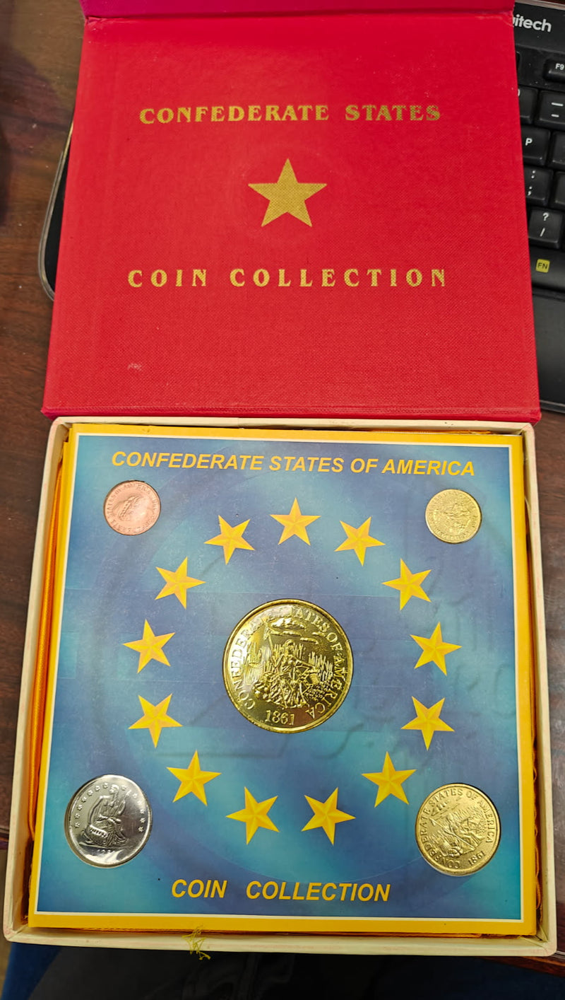 CSA Coin Collector's Edition Box 5 Coin Set American History Museum Gift Shop