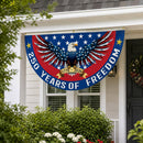 USA Eagle 250th Anniversary Bunting Flag Fan 3x5 Feet | 1776–2026 Freedom