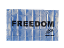 Freedom Charlie Kirk Signature White 100% 150D Nylon Double Sided 3x5 Feet Flags Christmas Sale Brass Grommets