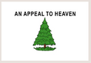 An Appeal To Heaven 12"x18" Stick Flag ROUGH TEX® 100D 24" Wooden Stick