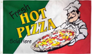 Hot Pizza Business 3'x5' ROUGH TEX ®100D Italiano Restaurant Italy Flag