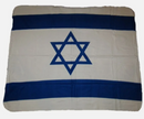 Israel Deluxe Polar Fleece Israeli Blanket