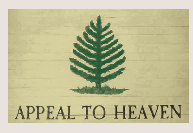 An Appeal To Heaven Founding Fathers 12"x18" Double Sided Flag ROUGH TEX® 100D