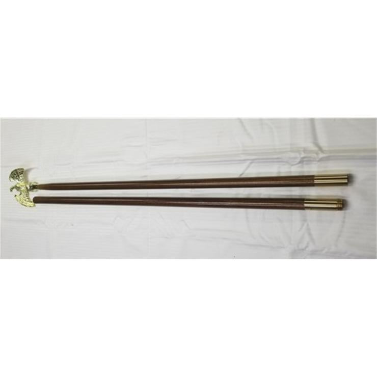 Israel Indoor Flag Pole Kit Includes 8 Foot Wooden Oak Pole, Gold Base, Tassel & Eagle Ornament