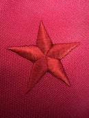 All Red USA American 3'X5' Embroidered Flag ROUGH TEX® 300D Blood Red U.S.A. Military Flag