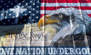USA Eagle Cross Constitution One Nation Under God 2024 Trump 3'X5' Flags ROUGH TEX® 100D Ships After 7/28/2024 American Christian Flag