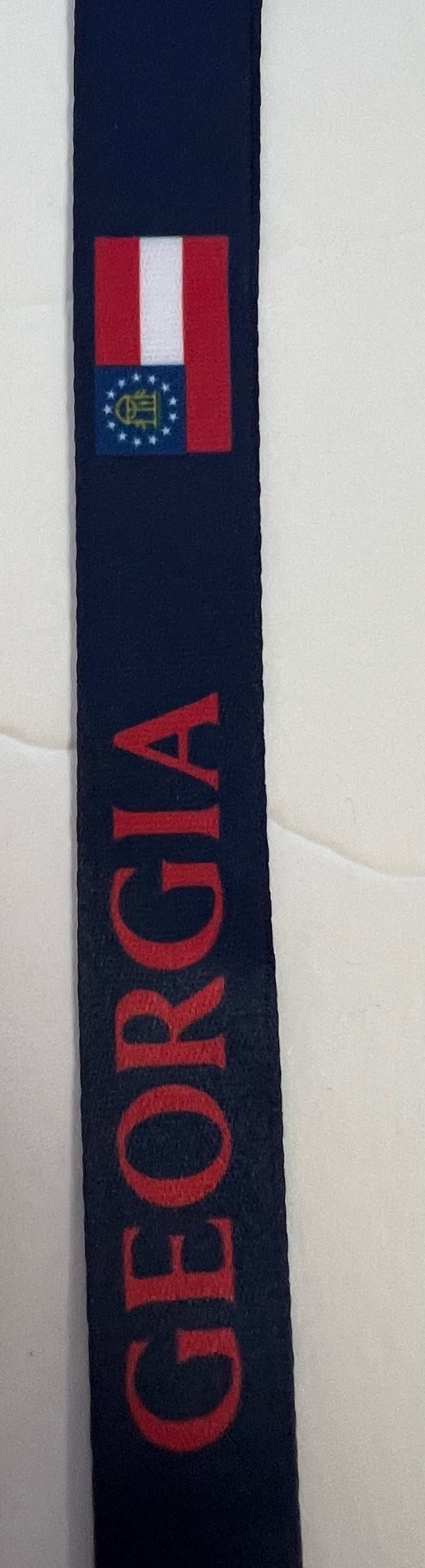 Georgia Navy Blue Lanyard