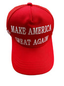 Make America Great Again Trump Red American Flag USA 45 47 Embroidered Caps Mesh Back