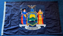 New York 3'x5' Sewn Flag ROUGH TEX® Cotton with Grommets