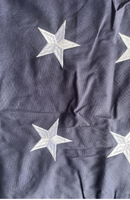 US WWII Jack 48 Stars 1917 3'x5' Embroidered Flag ROUGH TEX® Cotton