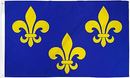 Fleur De Lis 3'x5' 100D American Revolution Flag Rough Tex ®