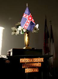 Gen Leonidas Polk Stick Flags Army of Tennessee 12"x18" 30" Wooden Staff Grave Marker SCV UDC USA Cemetery Episcopal