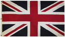 United Kingdom 5'x8' UK Embroidered Flag ROUGH TEX® Cotton