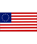 Betsy Ross - Bumper Sticker Made in USA