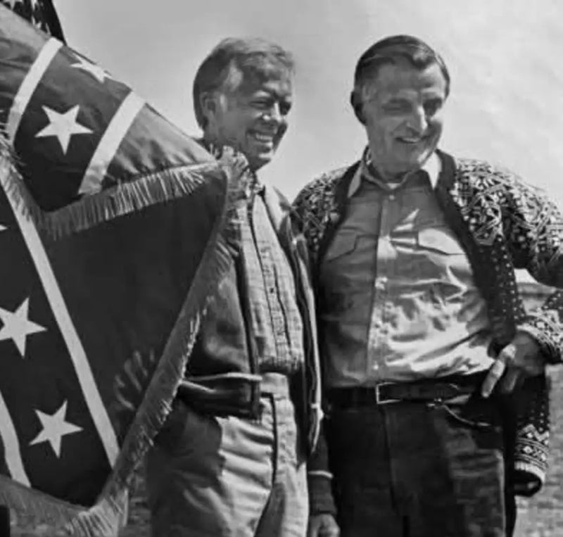Governor Jimmy Carter Georgia State Flag All Sewn Cotton 3x5 Feet
