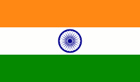 India 3'X5' Flag ROUGH TEX® 68D