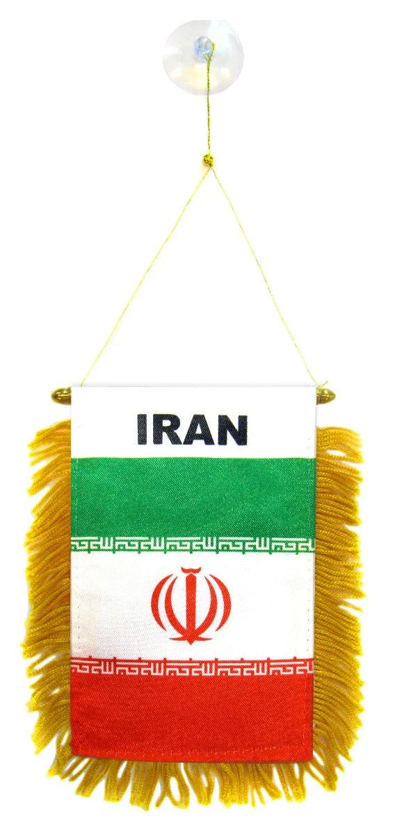 Iran Flag Mini Banner