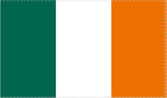 Ireland 3'X5' Flag ROUGH TEX® 100D