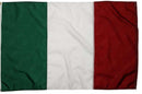 Italian Italy flags 5'x8' Feet Nylon embroidered