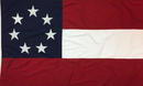 1st National 7 Stars 3'x5' Embroidered Flag ROUGH TEX® Cotton
