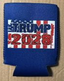 Trump 2028 Jacket Can Holder Drink Koozie