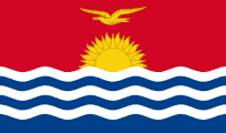 Kiribati 3'X5' Flag ROUGH TEX® 68D