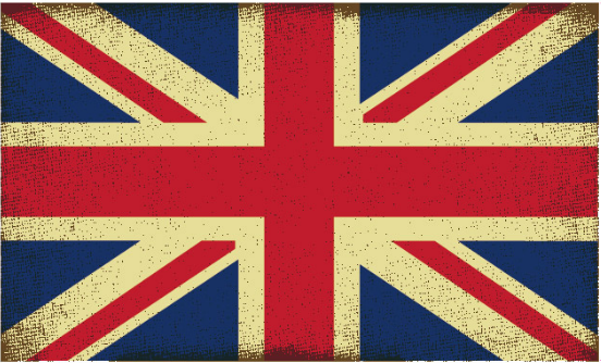 United Kingdom Vintage 3'X5' Flag ROUGH TEX® 100D