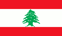 Lebanon 3'X5' Flag ROUGH TEX® 68D