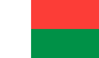Madagascar 3'X5' Flag ROUGH TEX® 68D