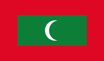 Maldives 3'X5' Flag ROUGH TEX® 68D