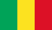 Mali 3'X5' Flag ROUGH TEX® 68D