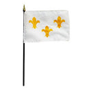 Colonial American Mixed Dozen 12x18 Inch Stick Flags One of Each 1776 Era Flags