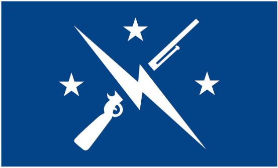 Minuteman 3'X5' Flag ROUGH TEX® 100D