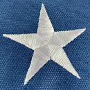 American Stars and Bars 7 Stars 3'x5' 100% Organic Hemp USA Embroidered & Sewn Gift Boxed Flag