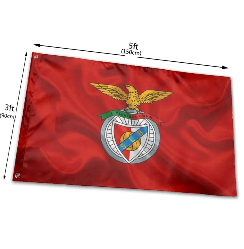Benfica Portugal 3'X5' Flag ROUGH TEX® 100D S.L. Benfica Double Sided
