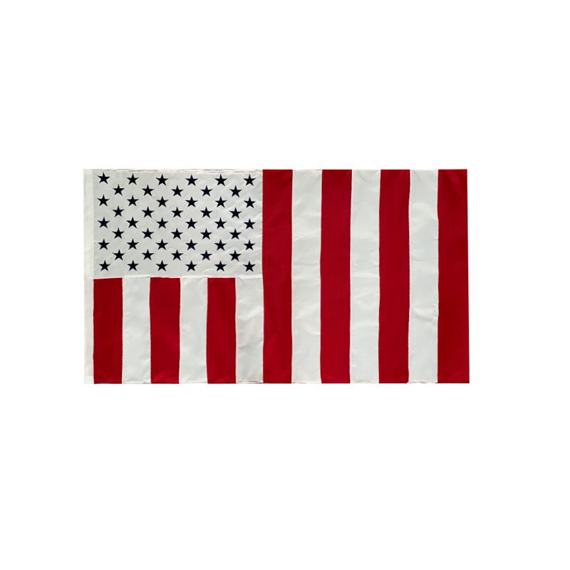 US Civil Peace Double Sided Blackout Nightfall Backside flag 3'X5' Flag Rough Tex® 600D 2Ply Embroidered American