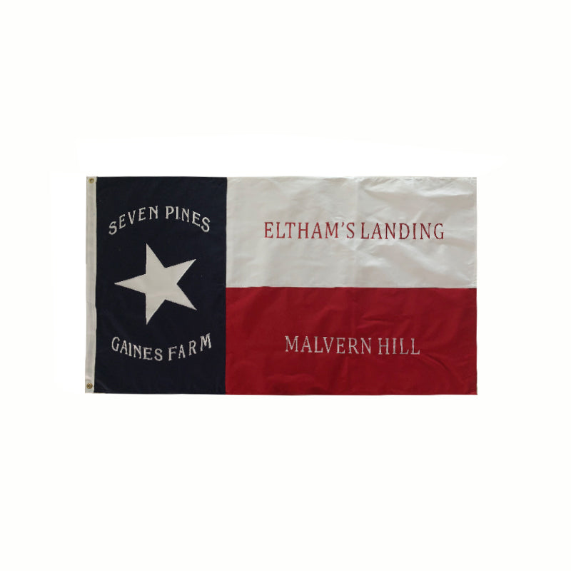 Texas 1st Infantry 3'x5' Embroidered Flag ROUGH TEX® 600D