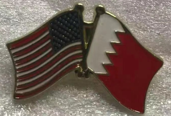 USA & Bahrain Friendship Lapel Pin