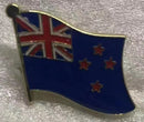 New Zealand Wavy Lapel Pin