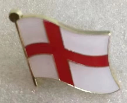 England Wavy Lapel Pin