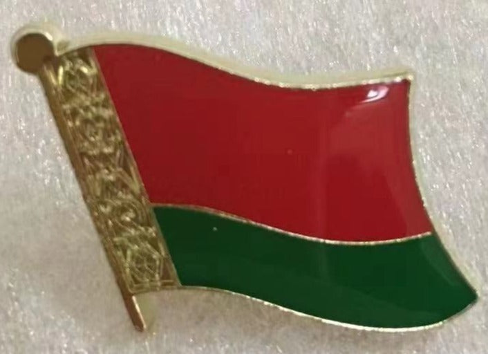 Belarus Wavy Lapel Pin