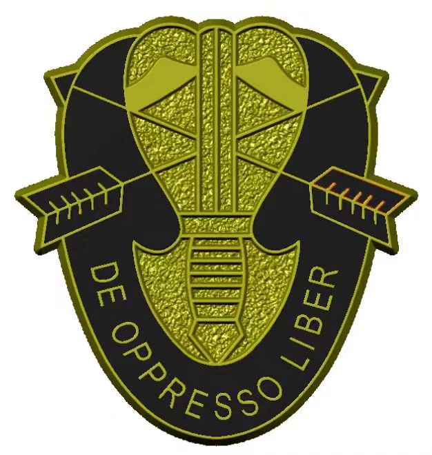 Special Forces Lapel Pin de oppresso liber