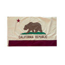 California 100% Cotton Natural Organic Fibers 3x5 Feet California Republic