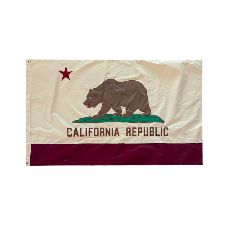 California 100% Cotton Natural Organic Fibers 3x5 Feet California Republic